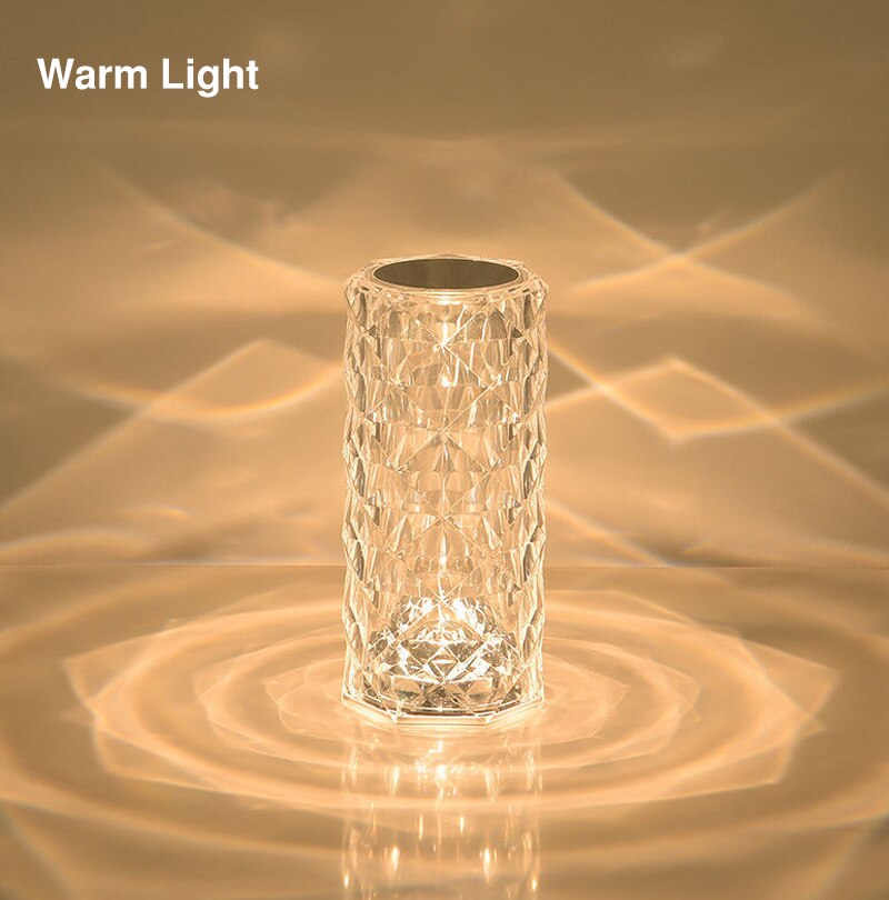 Deluxe Crystal Lamp