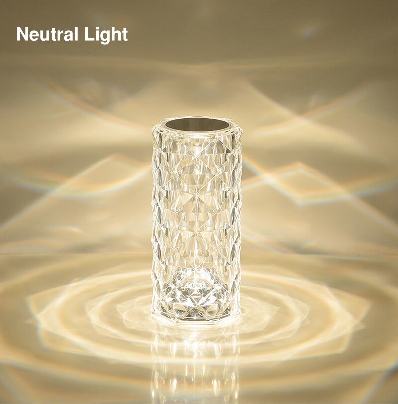 Deluxe Crystal Lamp