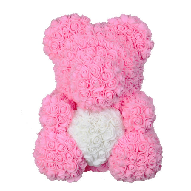 Teddy beer met roze